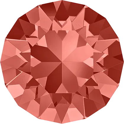 1028 & 1088 Swarovski Chaton & Round Stones, Padparadscha (542)