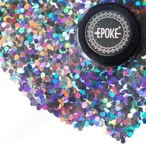 Black Holographic Glitter(G21) - Chunky -15g