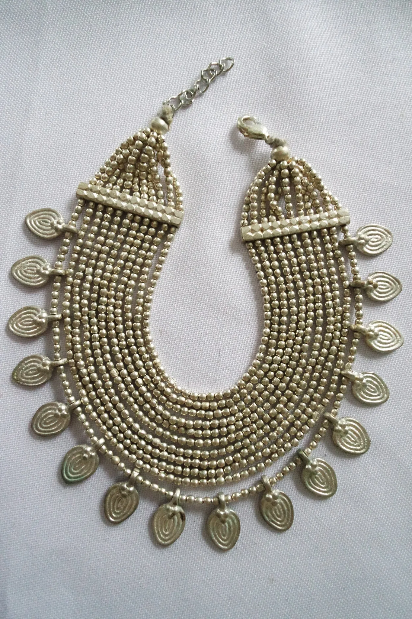 Naga India Bracelet Elegant Tribal Body Jewelry Bracelet Brass or Silver