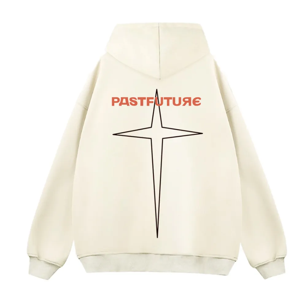 Past Future | Street Four-pointed Star Hoodie