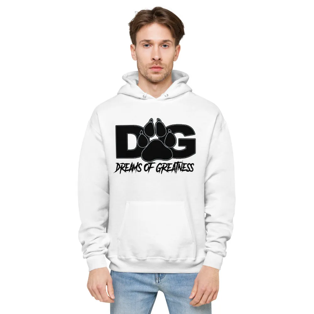 Paw Print New School Fleece Hoodie