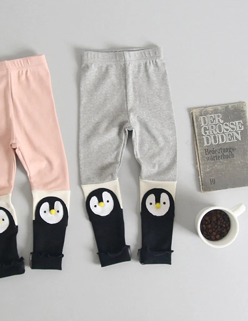 Penguin Leggings Grey