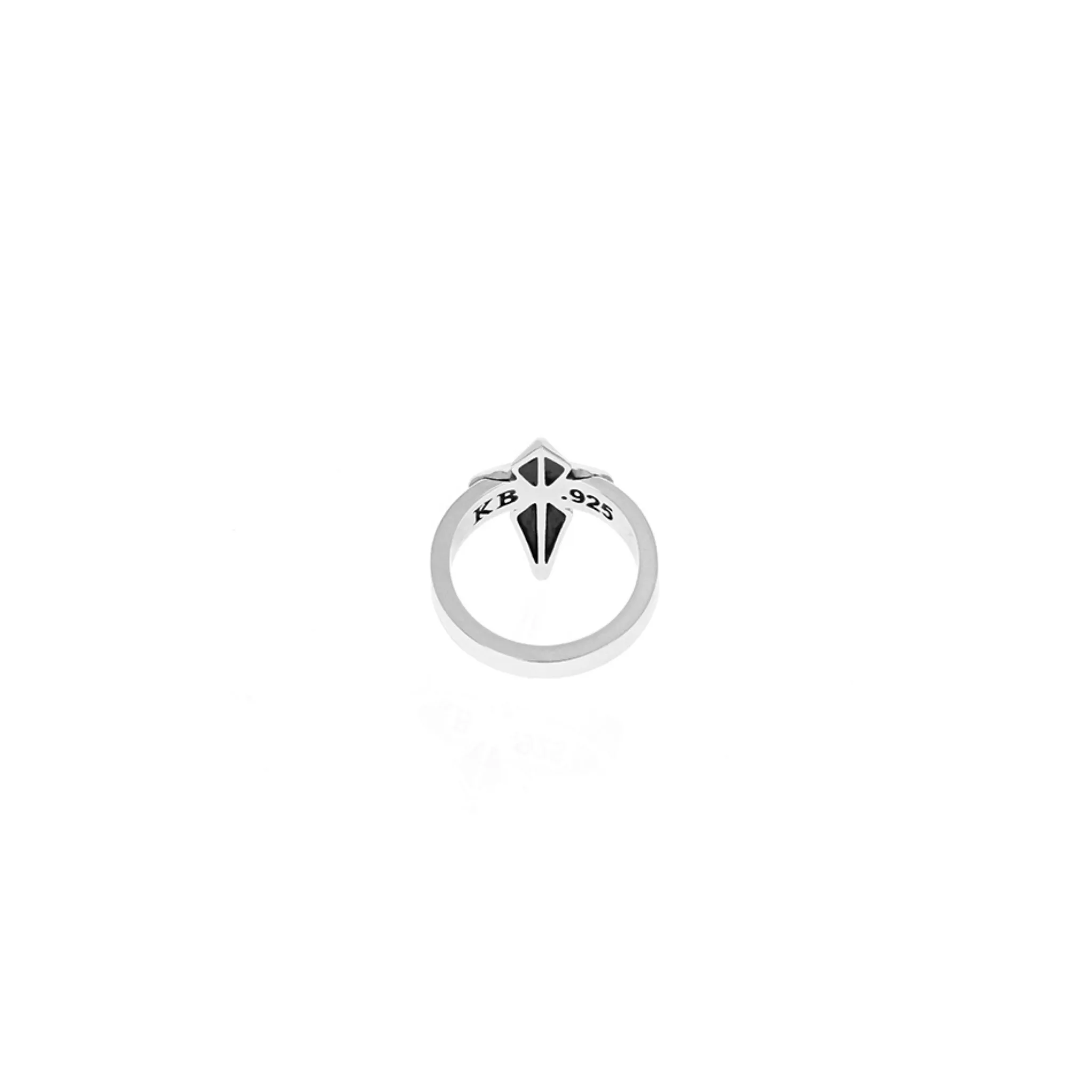 Pointed MB Cross Ring