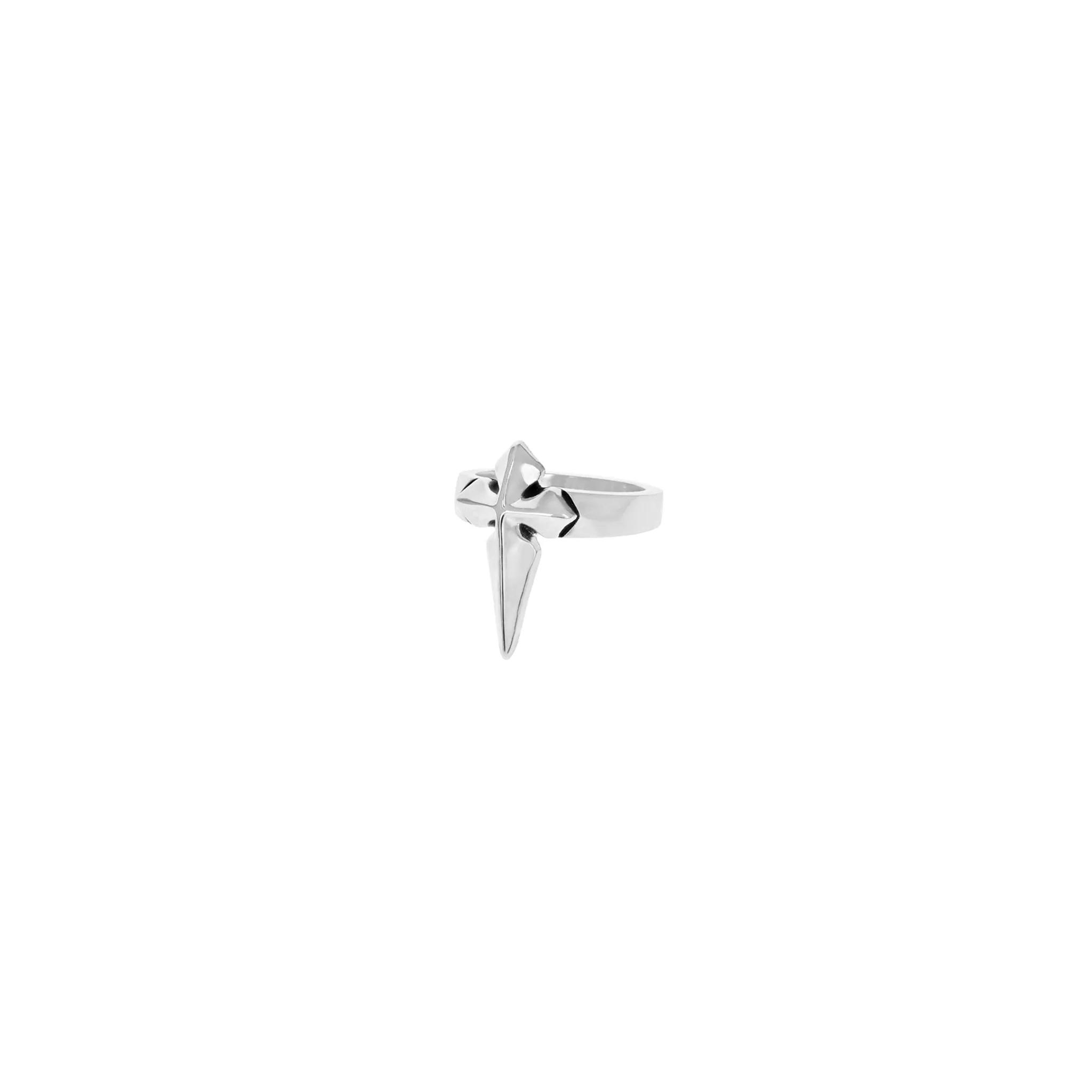 Pointed MB Cross Ring